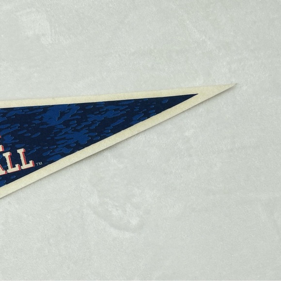Vintage 90s Los Angeles LA Dodgers MLB Baseball Classic Felt Pennant Banner Flag - Picture 4 of 6